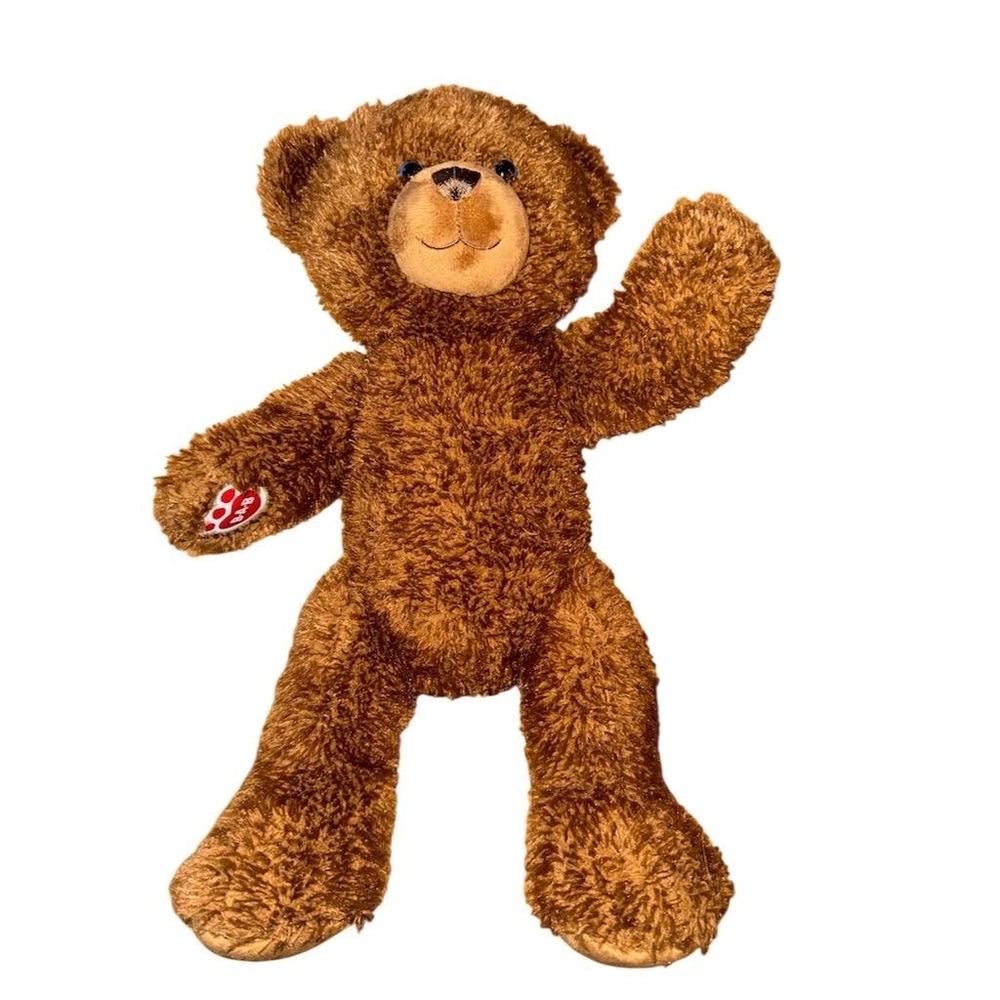 Vintage Build-A-Bear 16" Cocoa Brown‎ Plush Teddy Bear with Jointed Limbs